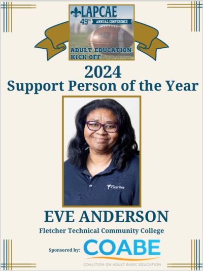 support person of the year